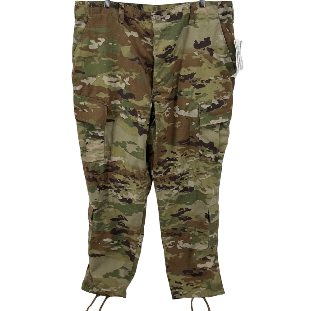 US Military Combat Pants Mens XL Long 41x34 OCP Camo Perimeter Insect Guard New